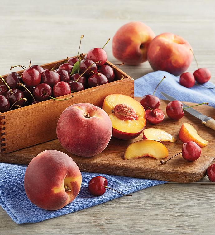 Oregold® Peaches and Plump-Sweet Cherries